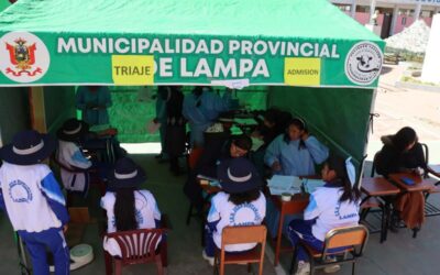 JORNADA DE SALUD INTEGRAL PARA ADOLESCENTES EN INSTITUCIÓN EDUCATIVA DE LAMPA