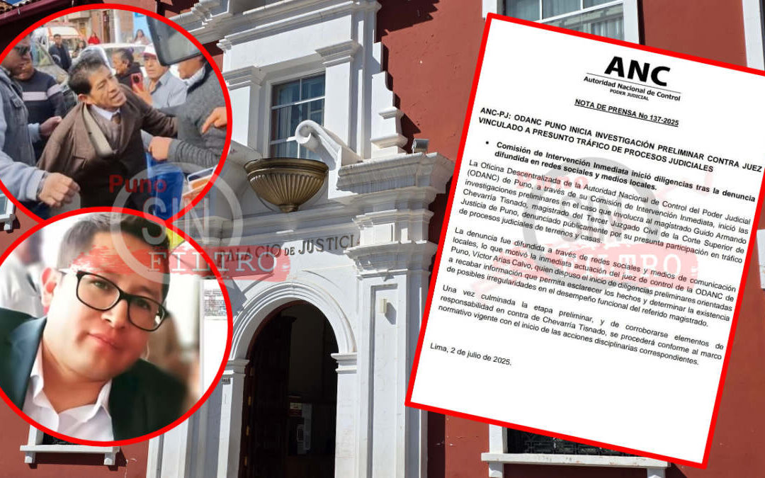 ODAN APERTURÓ INVESTIGACIÓN A JUEZ, GUIDO CHEVARRÍA, POR PRESUNTO TRÁFICO DE PROVESOS JUDICIALES