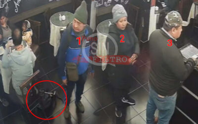 VIDEO| TRES DELINCUENTES ROBAN MOCHILA AL INTERIOR DE UNA CAFETERÍA EN PLENO CENTRO DE LA CIUDAD DE PUNO