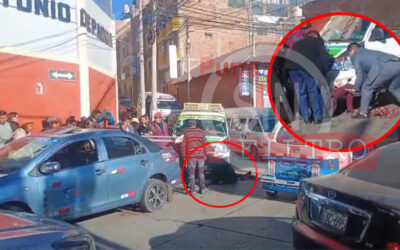 VIDEO| ESTUDIANTE DEL «COMERCIAL 45» RESULTÓ CON FRACTURA EN UNA DE LAS PIERNAS, TRAS SER ATROPELLADA POR VEHÍCULO CUANDO SE DIRIGÍA A SU COLEGIO