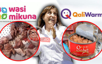 INFORME REVELÓ QUE QALIWARMA HOY WASI MIKUNA ENTREGÓ CONSERVAS DE CARNE DE CABALLO EN COLEGIOS PÚBLICOS DE PUNO Y AYACUCHO