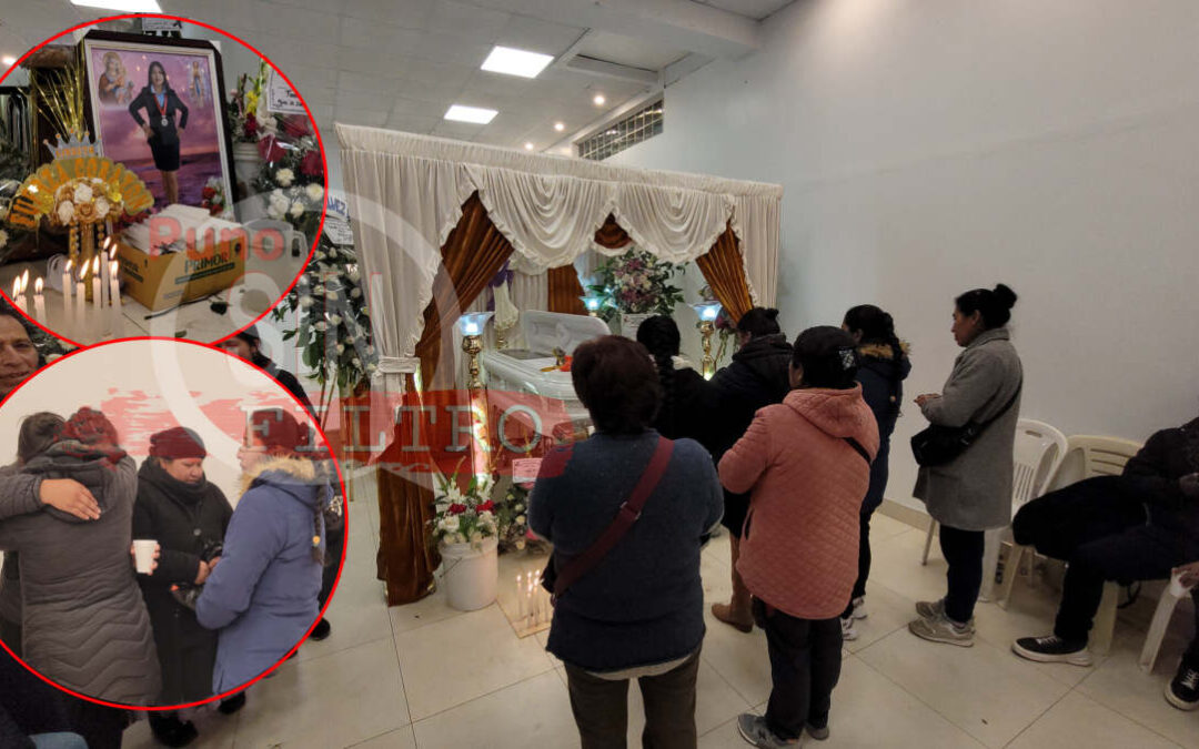 EN MEDIO DE LAGRIMAS Y DOLOR, VELAN LOS RESTOS DE LISBETH CHAÑI. MIENTRAS LA FAMILIA EXIGE JUSTICIA ANTE CRIMEN QUE CONMOCIONA A LA REGIÓN