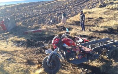 JULI: MUJER FALLECE EN ACCIDENTE DE TRÁNSITO EN LA CARRETERA DESAGUADERO- PUNO