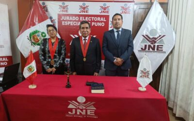 JURADO ELECTORAL ESPECIAL DE PUNO INICIA FUNCIONES RUMBO A ELECCIONES 2026