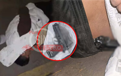 CAPTURAN A PRESUNTO INTEGRANTE DE BANDA CRIMINAL CON ARMA DE FUEGO EN UCHUMAYO