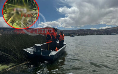 HALLAN FETO DE SIETE MESES FLOTANDO EN EL LAGO TITICACA CERCA AL PUERTO BANCHERO ROSSI