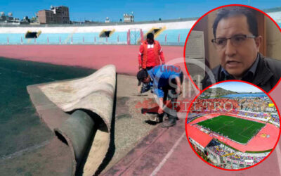 LICITAN CAMBIO DE GRASS SINTÉTICO DEL ESTADIO «ENRIQUE TORRES BELÓN». GRP ESPERA DAR LA BUENA PRO EL 26 DE AGOSTO