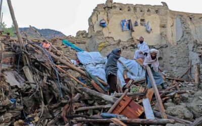 TERREMOTO DE MAGNITUD 6.0 DEJA MÁS DE 800 MUERTOS EN AFGANISTÁN
