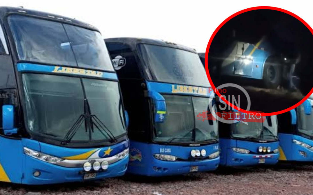 RECALENTAMIENTO DE LLANTAS POR POCO OCASIONA QUE BUS SE INCENDIE. PASAJEROS QUEDARON VARADOS EN PUCARÁ EN LA CARRETERA PUNO – CUSCO