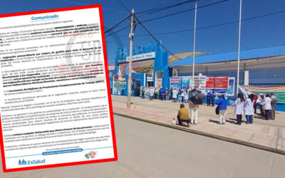 DECLARAN ILEGAL PARO DE TRABAJADORES DE ESSALUD Y ANUNCIAN SANCIONES CONTRA QUIENES ACATEN LA HUELGA