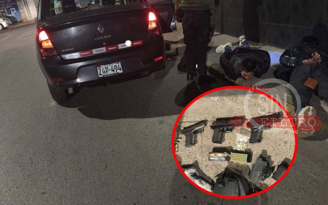 CAPTURAN A “LOS PISTOLEROS DE PUNO” DURANTE OPERATIVO POLICIAL EN CUSCO