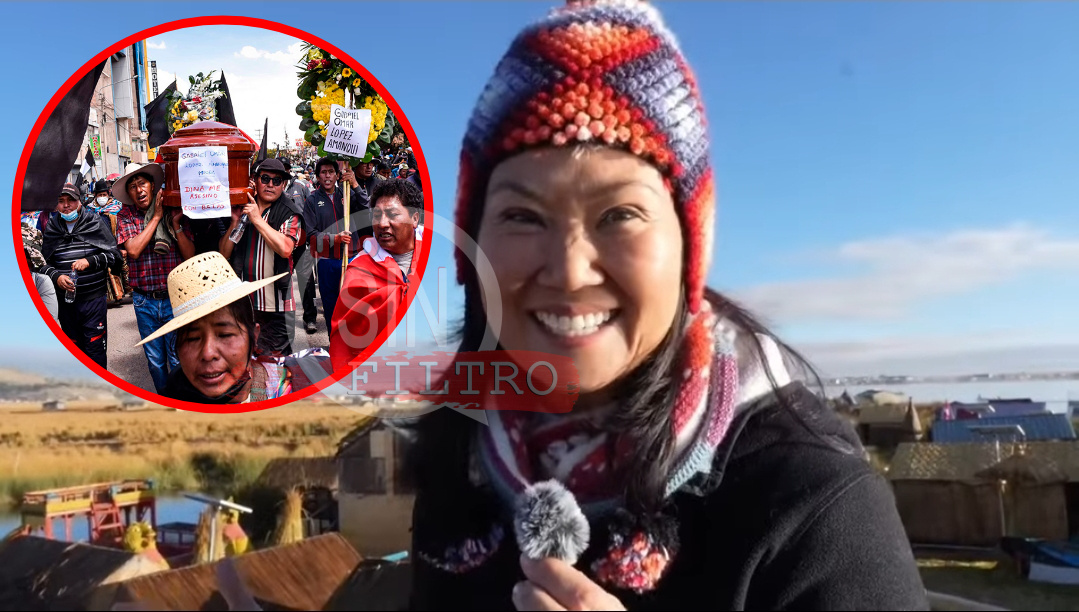 KEIKO BUSCA APOYO EN PUNO, PERO SE OLVIDA QUE FUJIMORISTAS BLINDARON A LOS VERDUGOS DE LA MASACRE EN JULIACA