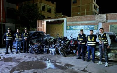POLICÍA PUSO AL DESCUBIERTO VIVIENDA USADA COMO GUARIDA DE “ROBACARROS”. HALLAN CAMIONETA ROBADA EN CUSCO