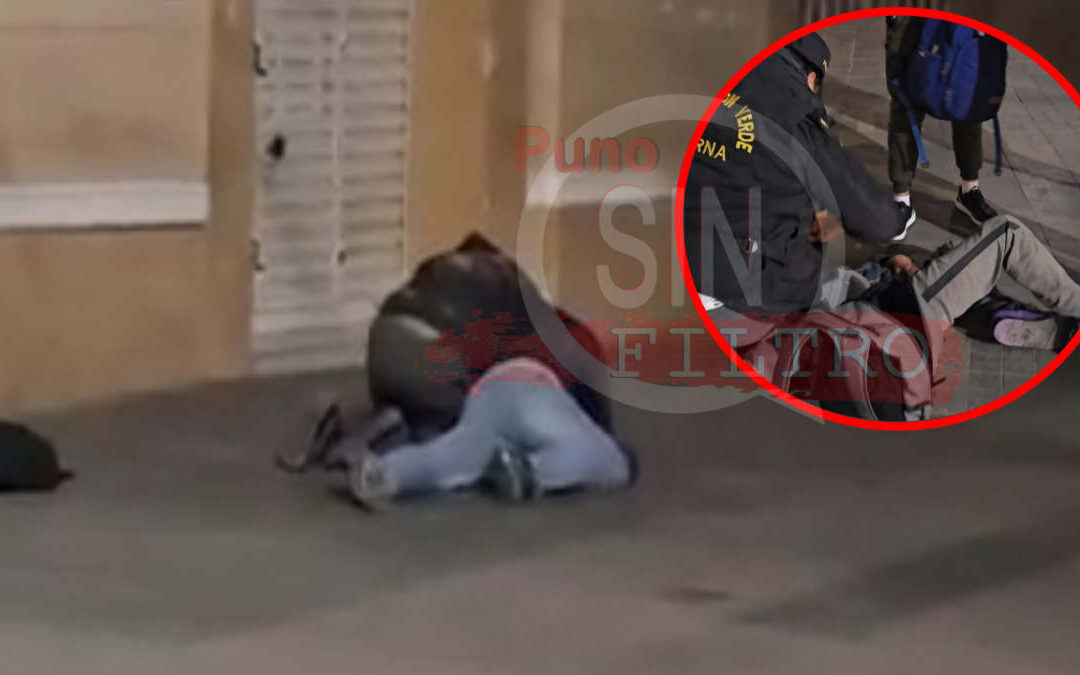«TERNAS» CAPTURAN A SUJETO MIENTRAS COGOTEABA A UN ABOGADO EN EL CENTRO DE PUNO