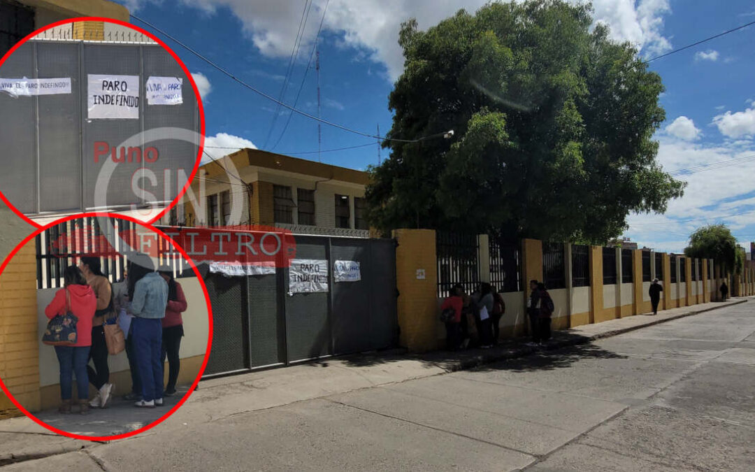 PUNO | CONTINÚA HUELGA EN LA DIRESA: TRABAJADORES MANTIENEN CERRADAS LAS PUERTAS DE LA INSTITUCIÓN