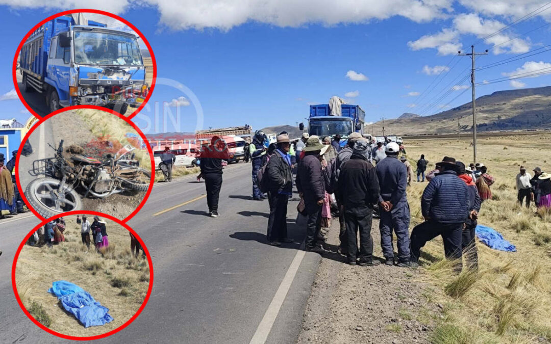 ZEPITA | MOTOCICLISTA PIERDE LA VIDA TRAS CHOCAR CON CAMIÓN EN LA PANAMERICANA SUR