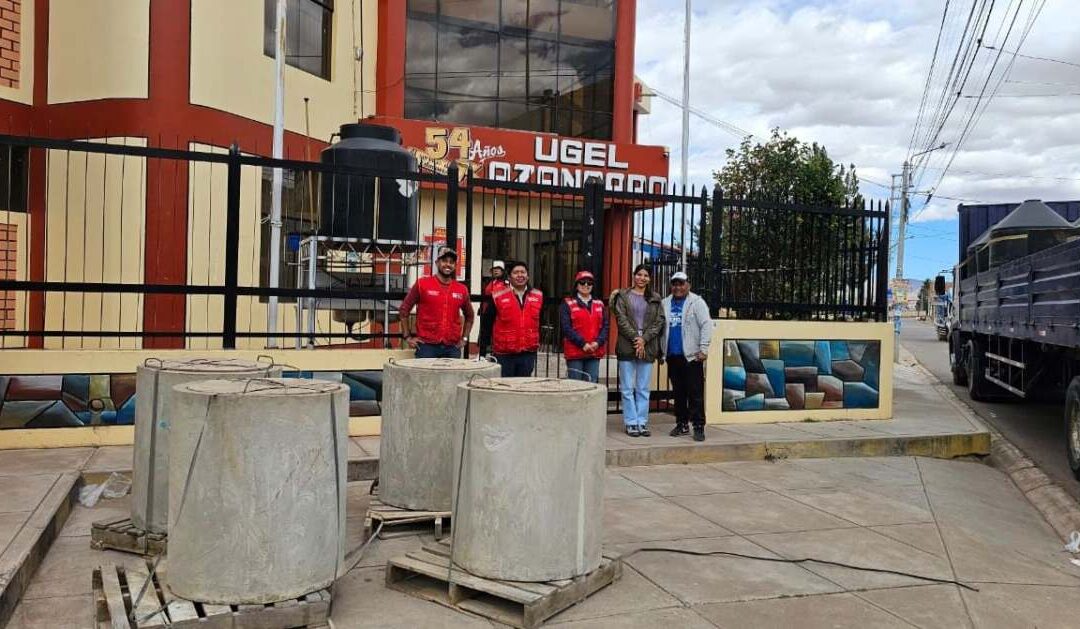 PRONIED ENTREGA BIODIGESTORES Y KITS DE DESAGÜE PARA MEJORAR CONDICIONES SANITARIAS EN COLEGIOS DE AMAZONAS, PUNO Y CAJAMARCA