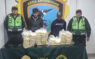 INTERVIENEN A DOS PRESUNTOS INTEGRANTES DE BANDA DEDICADA AL TRÁFICO DE DROGAS EN IMATA