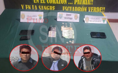 PUNO: TRES SUJETOS FUERON INTERVENIDOS CUANDO SUSTRAÍAN EL CELULAR A UN BEODO EN EL JIRÓN LIMA