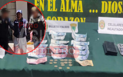 DETIENEN A SUJETO QUE INTENTÓ PAGAR CON BILLETES FALSOS EN UNA BOTICA DEL CENTRO DE PUNO