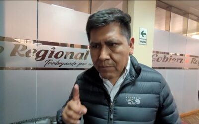 RICHARD HANCCO RATIFICÓ SUS EXPRESIONES DE «SACAR A PATADAS A QUIENES SE OPONGAN A CONSTRUCCIÓN DEL NUEVO HOSPITAL DE PUNO
