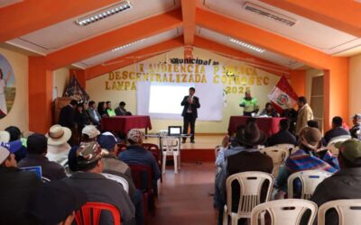 OCHO DE DIEZ ALCALDES DE LAS MUNICIPALIDADES DISTRITALES AUSENTES EN REUNIONES OBLIGATORIAS DEL COPROSEC EN LA PROVINCIA DE LAMPA
