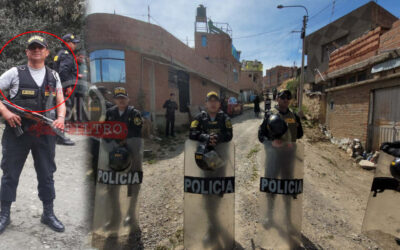 ENCUENTRAN ARMA DE FUEGO DURANTE ALLANAMIENTO DE VIVIENDA DE SOSPECHOSO DE LA MUERTE DE POLICIA EN ALTO HUÁSCAR