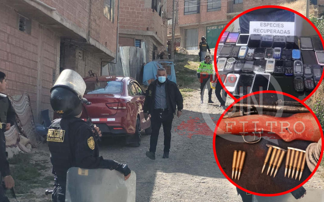 CONFIRMADO!!! POLICÍA HALLÓ ARMA DE FUEGO, MUNICIONES Y CELULARES EN CASA DE SOSPECHOSO DE LA MUERTE DE AGENTE POLICIAL