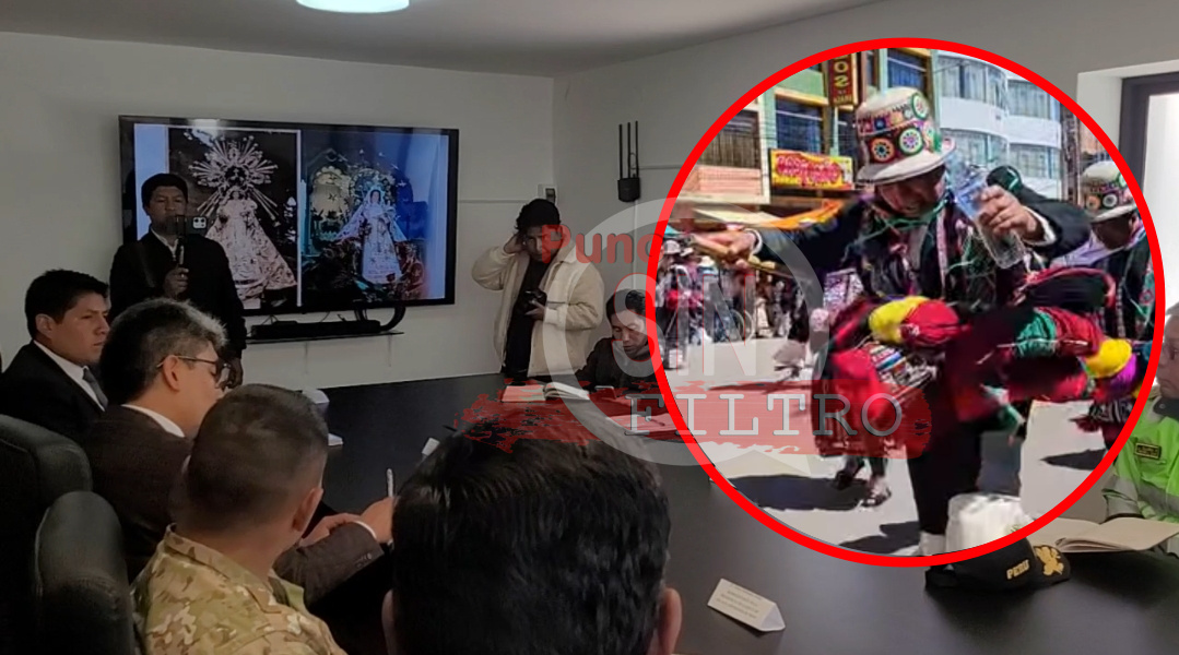 CAMBIAN LA RUTA PARA LAS DANZAS ORIGINARIAS. DANZARINES PODRÁN PASAR POR EL TEMPLO DE LA VIRGEN CANDELARIA