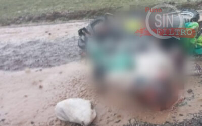 TRAGEDIA EN ESPINAR: RAYO MATÓ A PADRE, MADRE E HIJA MIENTRAS SE TRASLADABAN EN MOTO POR HUAYHUAHUASI