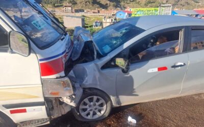 CHOQUE FRONTAL EN JAYLLIHUAYA DEJA UN FALLECIDO Y UN HERIDO. EL INGESTA DE ALCOHOL HABRÍA SIDO LA CAUSA DEL HECHO FATAL