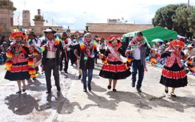 PUJLLAY CARNAVAL DE LAMPA SE INICIA CON TRADICIÓN, COSTUMBRES Y CONCURSOS
