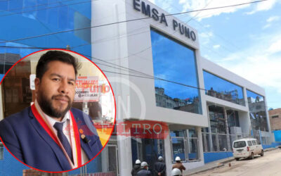 PRESIDENTE DEL CONREDE ADVIERTE DEMORA EN RENOVACIÓN DEL DIRECTORIO DE EMSA PUNO Y ADVIERTEN RIESGO DE INTERVENCIÓN DE OTTAS E INCREMENTO DE TARIFAS DE AGUA