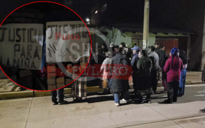 VECINOS REALIZAN VIGILIA Y EXIGEN JUSTICIA PARA MENOR VÍCTIMA DE VIOLENCIA