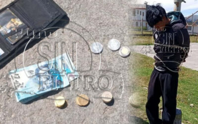 YUNGUYO: PRESUNTO DELINCUENTE SE SALVÓ DE SER LINCHADO POR LA POBLACIÓN