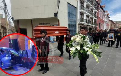 PUNO: DAN EL ÚLTIMO ADIÓS A PROFESORA E INGENIERO QUE PERDIERON LA VIDA DURANTE ACCIDENTE VEHÍCULAR EN EL BARRIO «JAE»