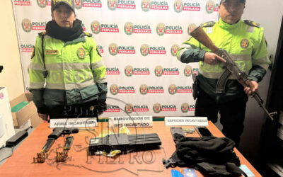 POLICÍA LOGRÓ DESARTICULAR BANDA “LOS RÁPIDOS DE TOCO TOCO” Y RECUPERAN CAMIONETA ROBADA