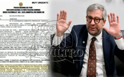 PERÚ: POLICÍA ACTIVA ALERTA NACIONAL PARA EVITAR POSIBLE SALIDA DEL JEFE DE LA ONPE