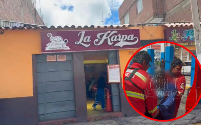 COMENSAL ES SALVADO DE MORIR ASFIXIADO MIENTRAS ALMORZABA EN RESTAURANTE