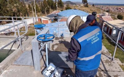 SUPERVISAN CALIDAD DEL AGUA POTABLE EN PLANTA DE TRATAMIENTO DE YUNGUYO