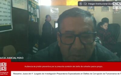 CULPABLE!!! INSPECTOR DE SUNAFIL EXTORSIONÓ CON S/6 MIL A CAMBIO DE ARCHIVAR IRREGULARIDADES DE EMPRESARIO PUNEÑO