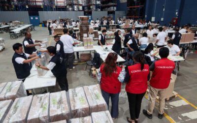 CONTRALORÍA DESPLIEGA 1200 AUDITORES PARA SUPERVISAR DISTRIBUCIÓN DE MATERIAL ELECTORAL EN LA SEGUNDA VUELTA