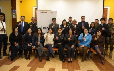 PUNO: CONFORMAN MESA TÉCNICA PARA FORTALECER LA PREVENCIÓN DEL CONSUMO DE DROGAS EN ADOLESCENTES Y JÓVENES