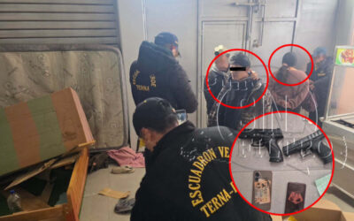 ÚLTIMO: CAYERON «LOS CAMBISTAS DEL VICIO». INTERVIENEN A DOS PERSONAS, INCAUTAN ARMAS DE FUEGO Y DROGA DURANTE OPERATIVO POLICIAL
