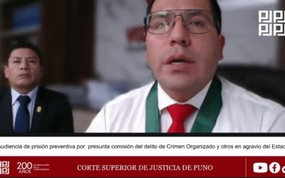 Video| REPROGRAMAN PARA EL 12 DE JUNIO LA AUDIENCIA DE «LOS MANDACHITOS DE LA CORRUPCIÓN». SON OTROS 6 INVESTIGADOS ENTRE ELLOS EL ALCALDE DE PUNO JAVIER PONCE