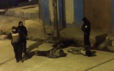 TRES DETENIDOS TRAS PERSECUCIÓN Y ENFRENTAMIENTO ARMADO CON LA POLICÍA EN LA ZONA MINERA