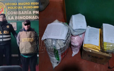 POLICÍA LOCALIZA DEPÓSITO CLANDESTINO CON MÁS DE 470 CARTUCHOS EXPLOSIVOS EN LA RINCONADA