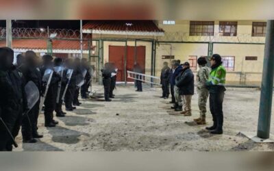 INPE INTENSIFICA CONTROLES EN EL PENAL DE CHALLAPALCA TRAS DECLARATORIA DE EMERGENCIA
