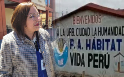 PUNO: DEFENSORA DEL PUEBLO RECONOCE QUE SU ESPOSO FORMA PARTE DE VIDA PERÚ, ORGANIZACIÓN QUE IMPULSA DESALOJOS EN CIUDAD HUMANIDAD-TOTORANI