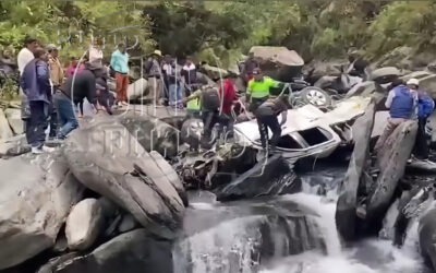 TRAGEDIA EN SANDIA: HALLAN SIN VIDA A ALCALDE DE QUIACA TRAS CAER SU VEHÍCULO AL RÍO MIRAFLORES